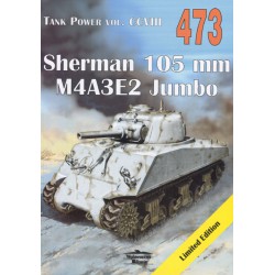 NR 473 SHERMAN 105 MM M4A3E2 JUMBO