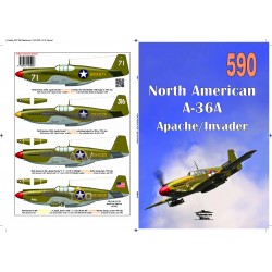 NR 590 NORTH AMERICAN A-36 APACHE